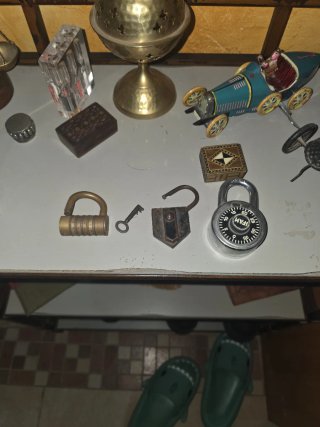 Set de 3 Candados Antiguos