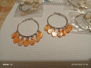 Lote de 24 pares de pendientes
