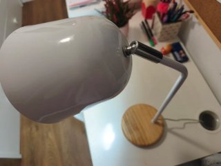 Lámpara Escritorio Maison du Monde Madera Metal