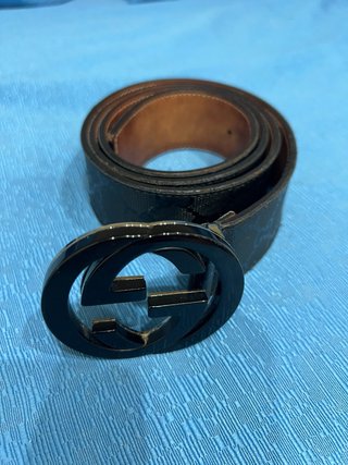 Cintura Gucci nera