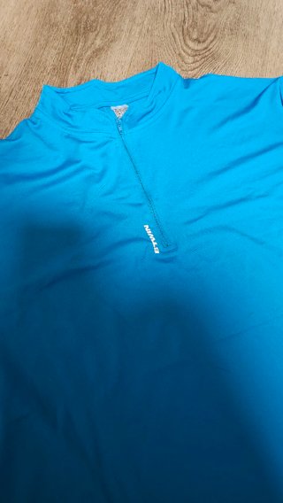 Maillot Ciclismo Btwin Azul Hombre Talla 2XL
