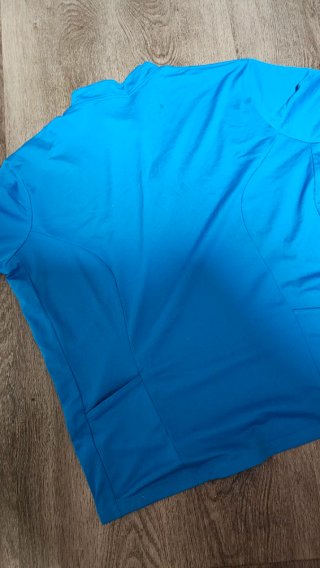 Maillot Ciclismo Btwin Azul Hombre Talla 2XL