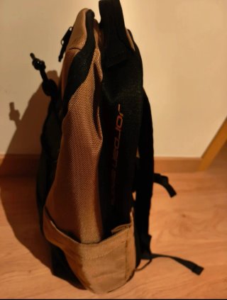 Mochila Jordan Negra y Marrón