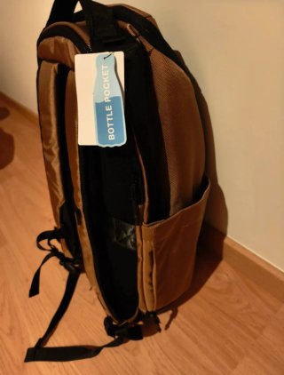Mochila Jordan Negra y Marrón