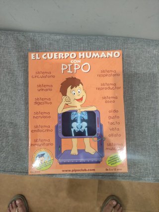 Juego El Cuerpo Humano con Pipo CD-ROM