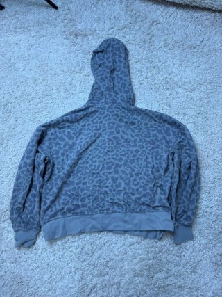 Talla L Sudadera Nike Gris Estampada Oversize