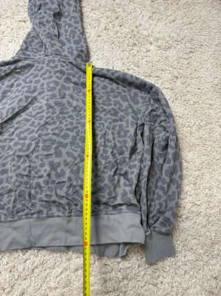 Talla L Sudadera Nike Gris Estampada Oversize