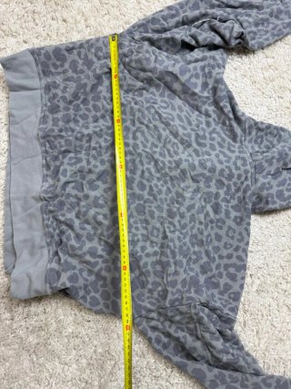 Talla L Sudadera Nike Gris Estampada Oversize
