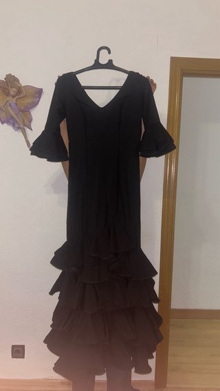 Vestido de Sevillana Negro