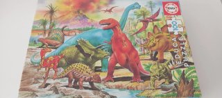 Puzzle Educa Dinosaurios 100 Piezas