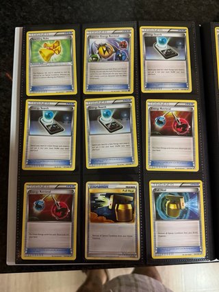 Cartas Pokémon Trainer y Supporter