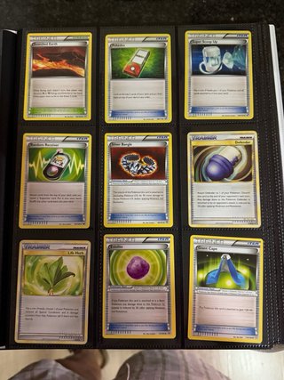 Cartas Pokémon Trainer y Supporter