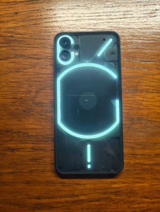 Nothing Phone 1 (12GB RAM - 256GB) Preto + Capas