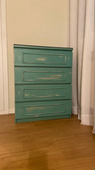 Cajonera MALM 4 cajones * personalizada