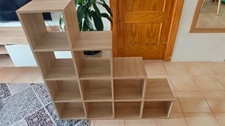 Estantería Escalera de Madera