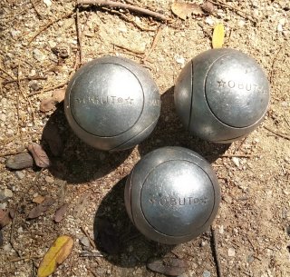 3 bolas de petanca *obut* match 115 74 710 inox