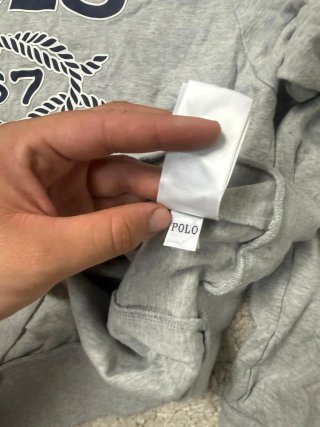 Talla M Sudadera Polo Ralph Lauren Gris