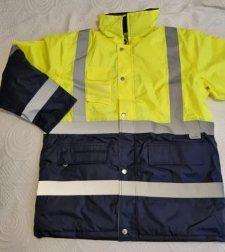 Parka Alta Visibilidad  Acolchada