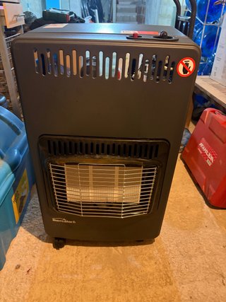 Cecotec Estufa de Gas Llama Azul Plegable ReadyWar