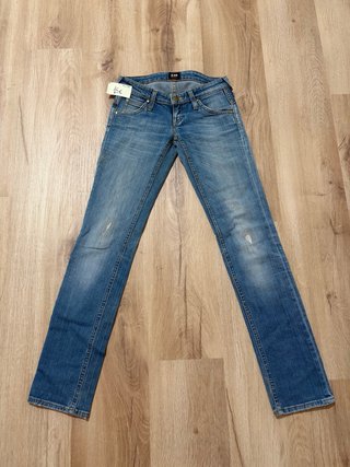 Pantalones vaqueros Lee azules tiro bajo