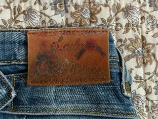 Pantalones vaqueros Lee azules tiro bajo
