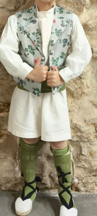 Traje Fallero Niño 3-5 Años Completo.