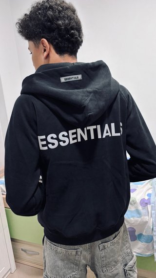Sudadera con cremallera Fear of God Essentials