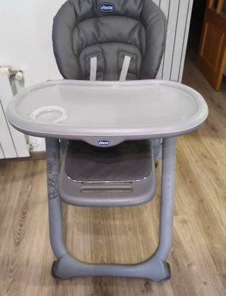 Trona Chicco Polly Magic Relax Gris NUEVA