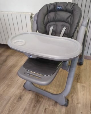 Trona Chicco Polly Magic Relax Gris NUEVA