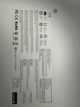 Tablet 12 pulgadas