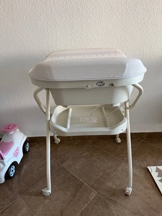 Cambiador bañera bebé