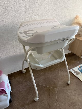 Cambiador bañera bebé