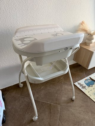 Cambiador bañera bebé