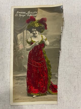 5 Postales Antiguas Cupletistas