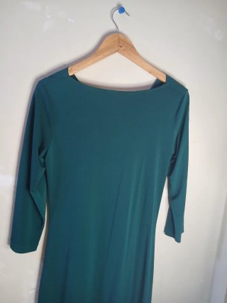 Vestido Verde Esmeralda Anna Fed Talla M