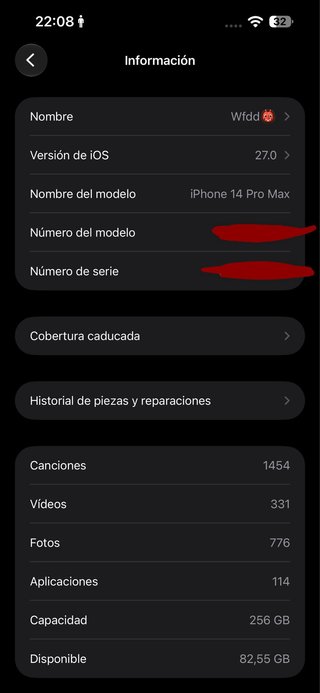 Iphone 14 pro max 256gb