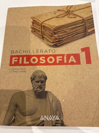 Filosofía, 1 bachillerato