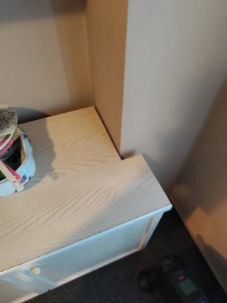 Mueble de salón modular beige