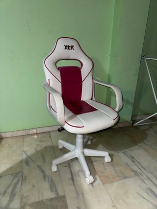 Silla Gaming XTR Blanca y Roja