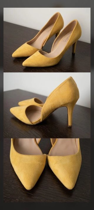 Zapatos de tacón ZIA amarillos