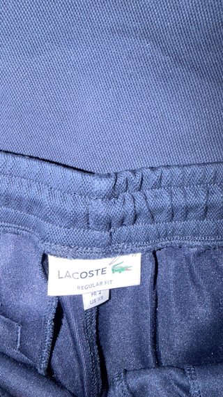 Chándal Lacoste Azul y Verde talla xs y sudadera M