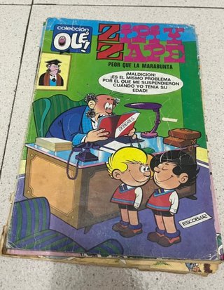 Cómics tebeos de Zipi y Zape de los años 70 y 80,