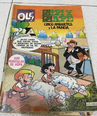 Cómics tebeos de Zipi y Zape de los años 70 y 80,