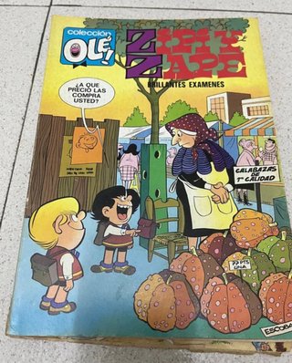 Cómics tebeos de Zipi y Zape de los años 70 y 80,