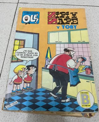 Cómics tebeos de Zipi y Zape de los años 70 y 80,