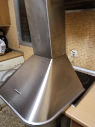 Campana extractora de cocina acero inoxidable