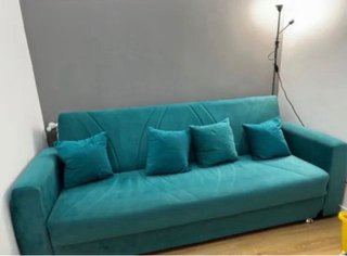Sofá Cama 3 Plazas con Almacenamiento.