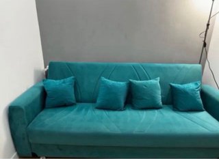 Sofá Cama 3 Plazas con Almacenamiento.