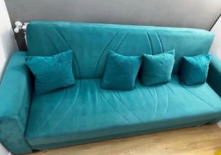 Sofá Cama 3 Plazas con Almacenamiento.