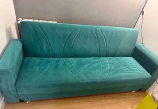 Sofá Cama 3 Plazas con Almacenamiento.